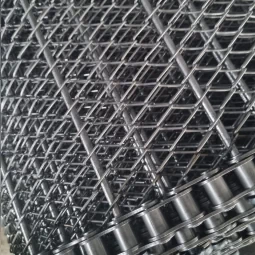 #1 Транспортерная сетка спиральная одинарного плетения на цепи