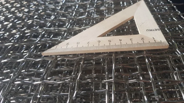 #32 Сетка тканая канилированная 25*25*2 нержавейка жаростойкая AISI321