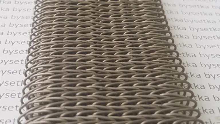 #6 НОМЕР6 Ковейерная сетка двойной сборки Плотная