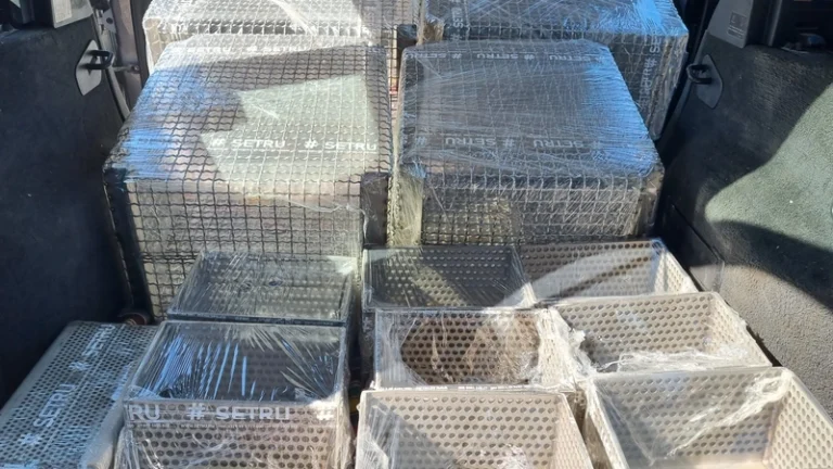 Корзины жаропрочные отгруженные