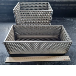 Корзина перфарированнная металлическая жаропрочная