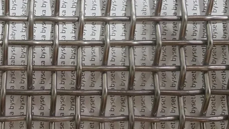 #30 Тканая рифленая сетка. Жаропрочная.