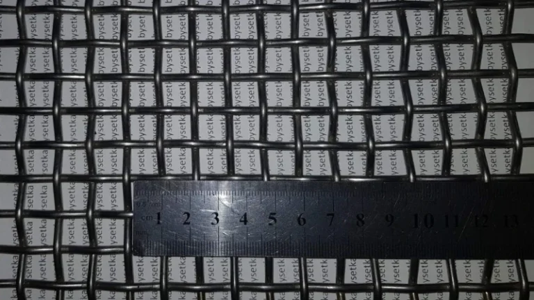 #30 Тканая рифленая сетка канирированная Ячека 30x30